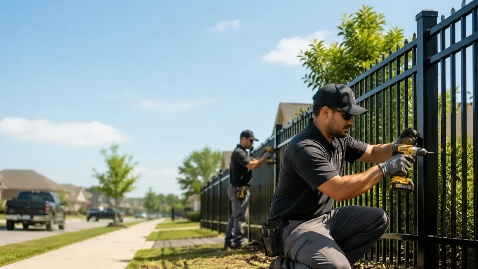 Metal Fence Installation in Abbott, TX